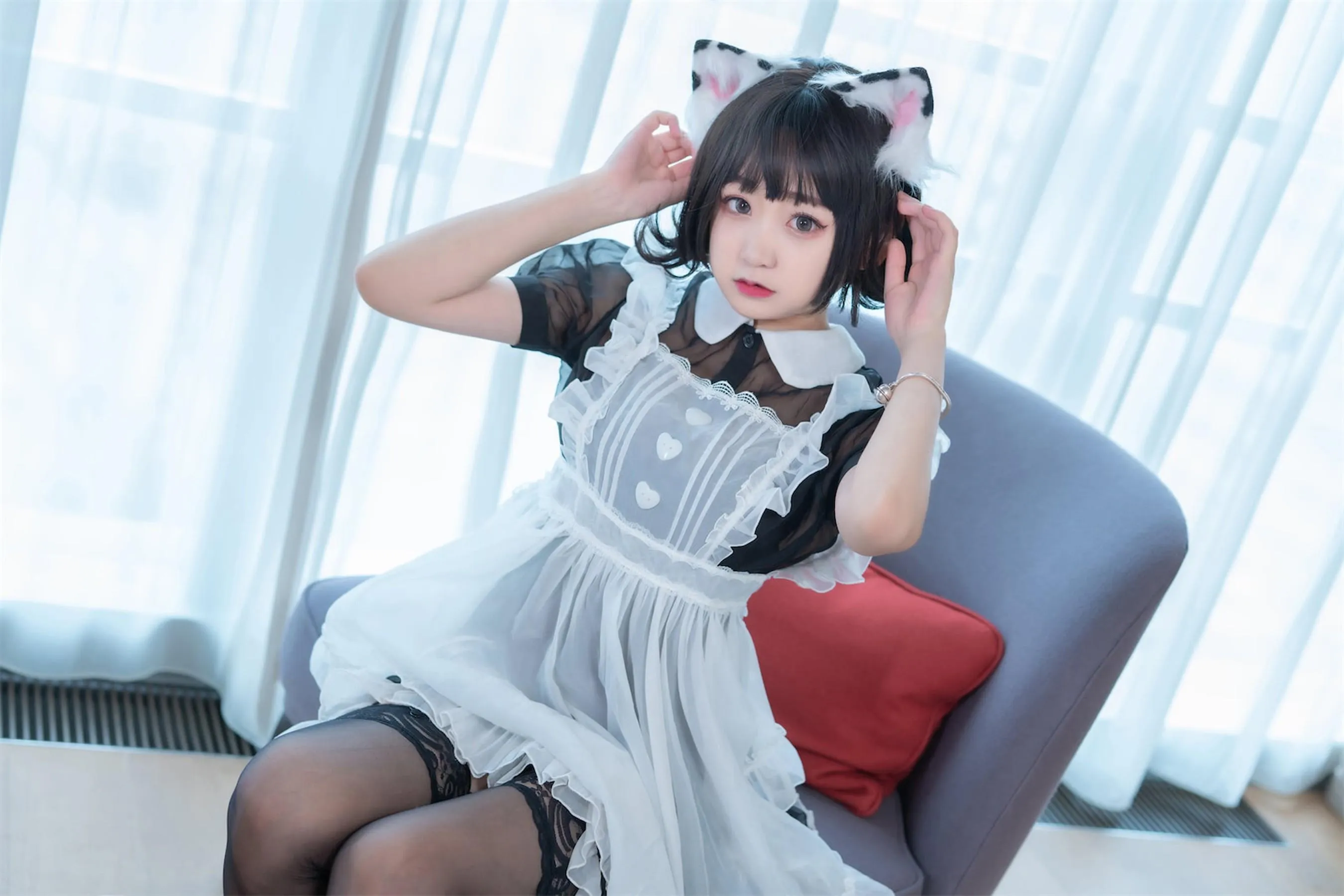 恩田直幸 – NO.38 奶牛猫女仆 [46P]插图4